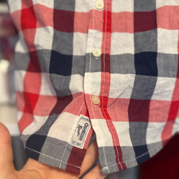 Bundle of 2 Plaid Boys Shirts - EUC - Picture 4 of 4